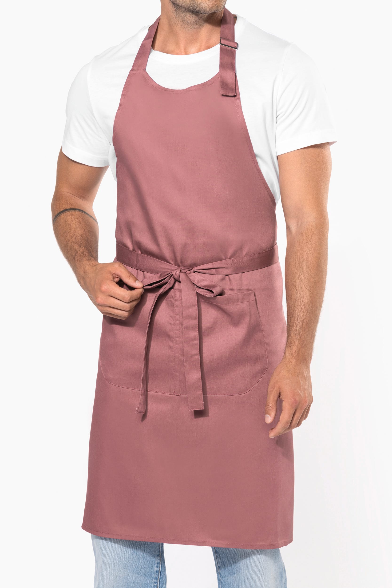 Veste de cuisine manches courtes - Kariban K890 - Broderie personnalisée Nozac