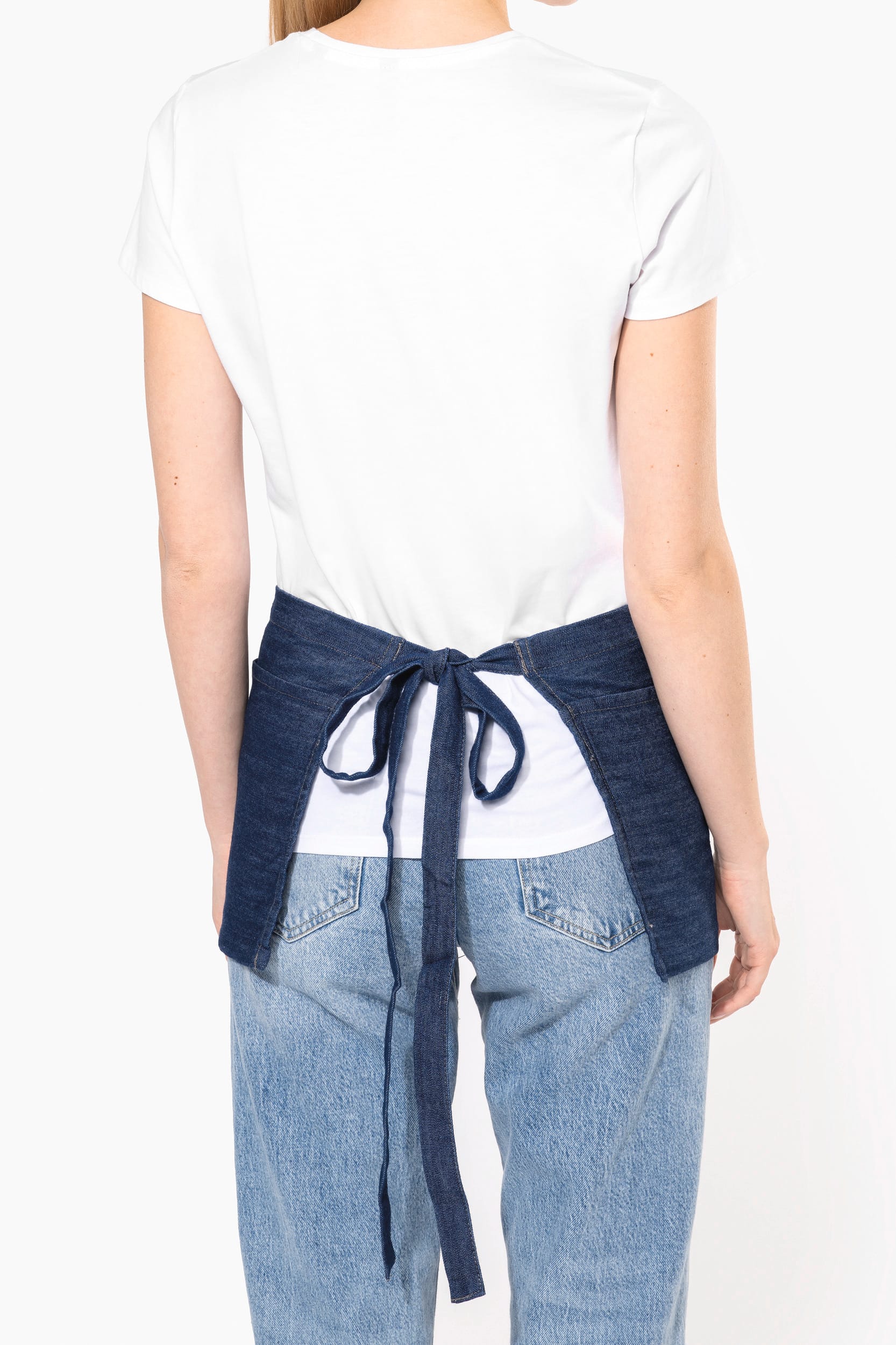 Tablier de service polyester-coton - Kariban K896 - Broderie personnalisée Nozac