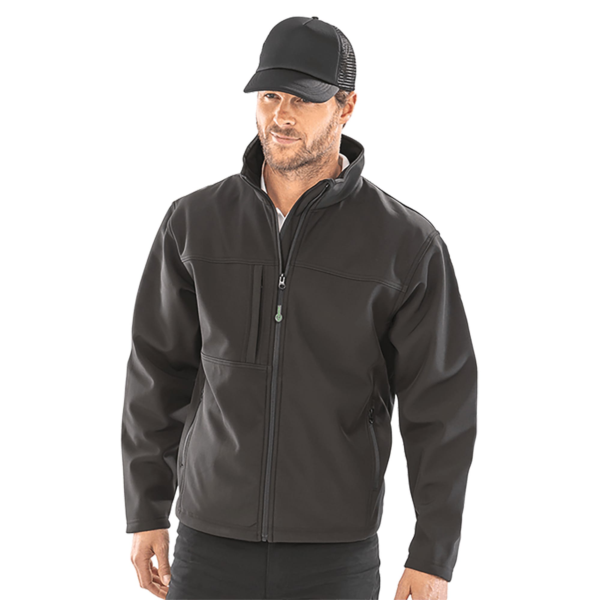 R121 — Result — Veste softshell professionnelle homme - Broderie personnalisée Nozac