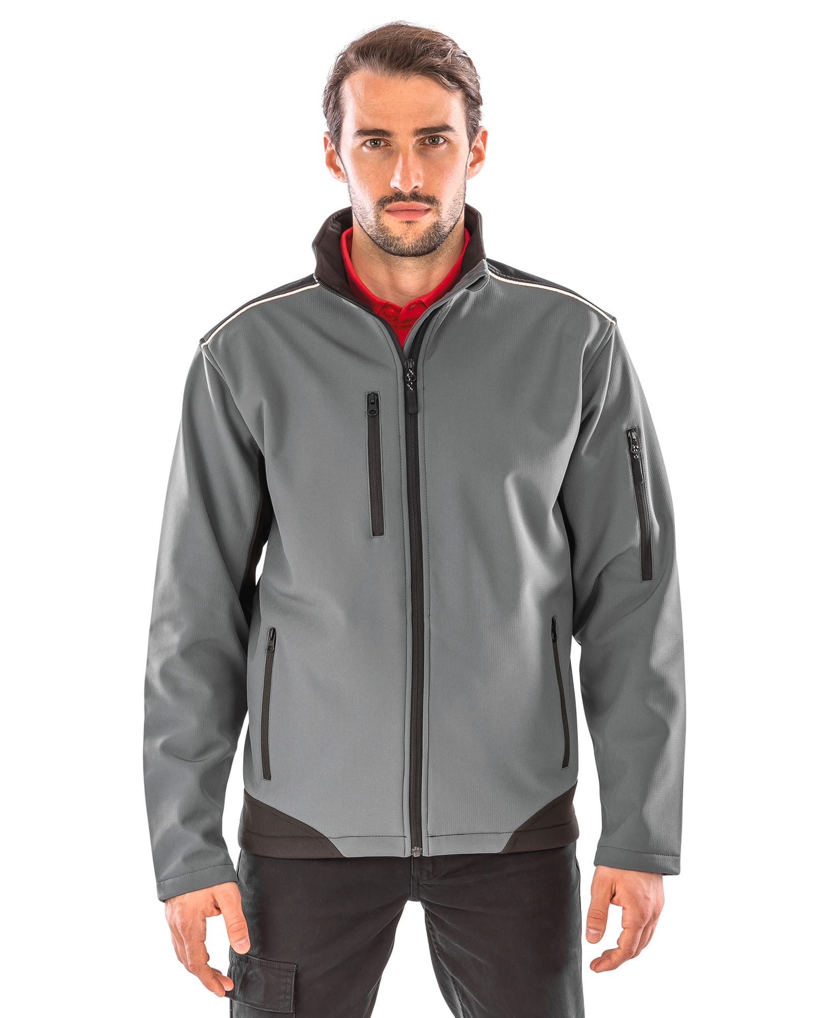 R124 — Result — Veste de travail softshell Ripstop Cordura® - Broderie personnalisée Nozac