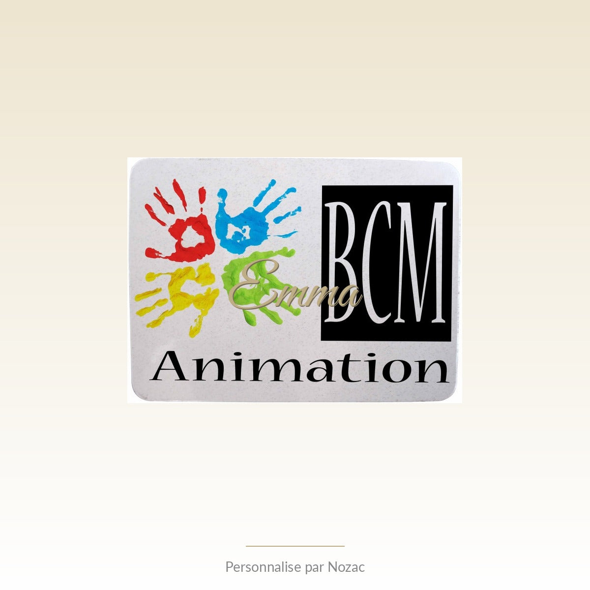 Magnet Personnalisé Rectangle - Exemple personnalise