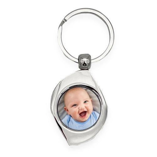 Porte-Clés Personnalisé Rond - Broderie personnalisée Nozac